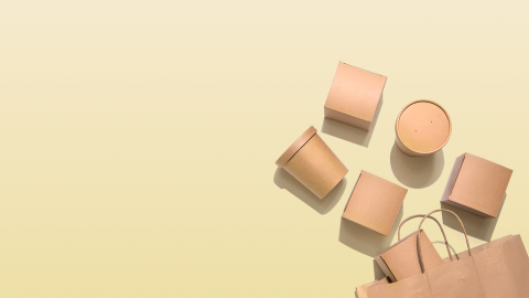 Kraft paper food packaging