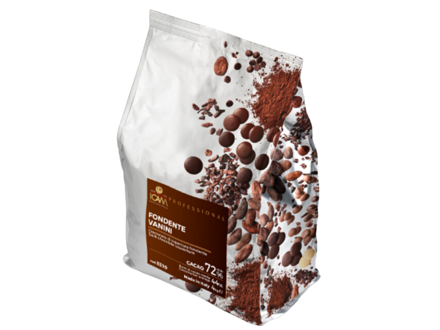 ICAM 4kg - 72% Dark Cocoa Chocolate