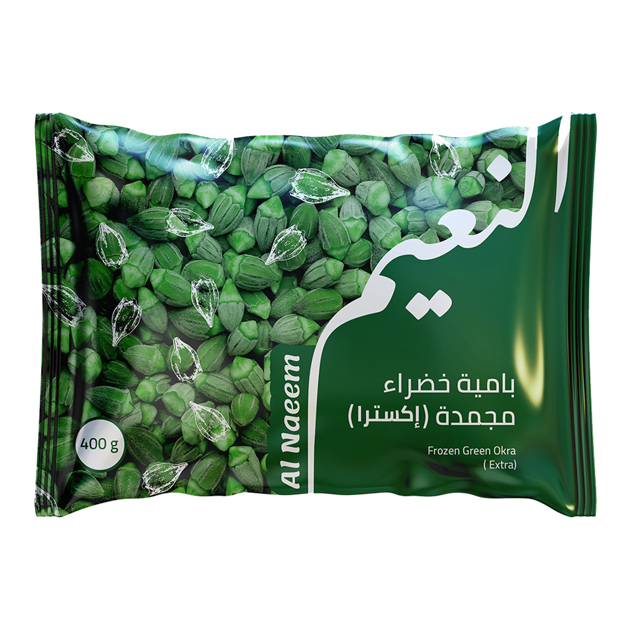 Al Naeem - 400g Frozen Green Okra Zero Extra