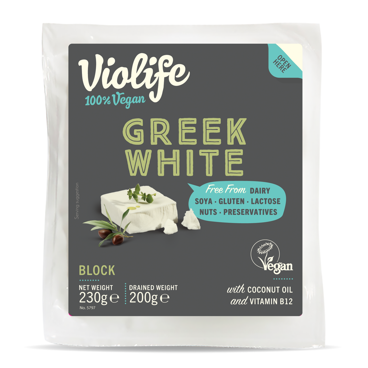 Violife - 200g Greek White Cheese