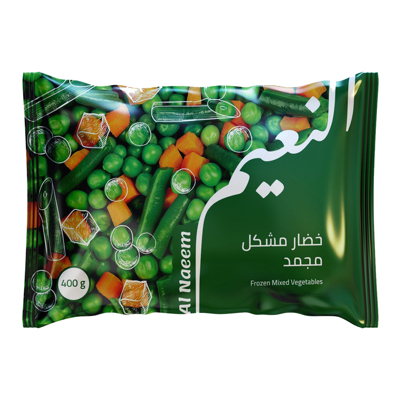 Al Naeem - 400g Frozen Mixed Vegetables