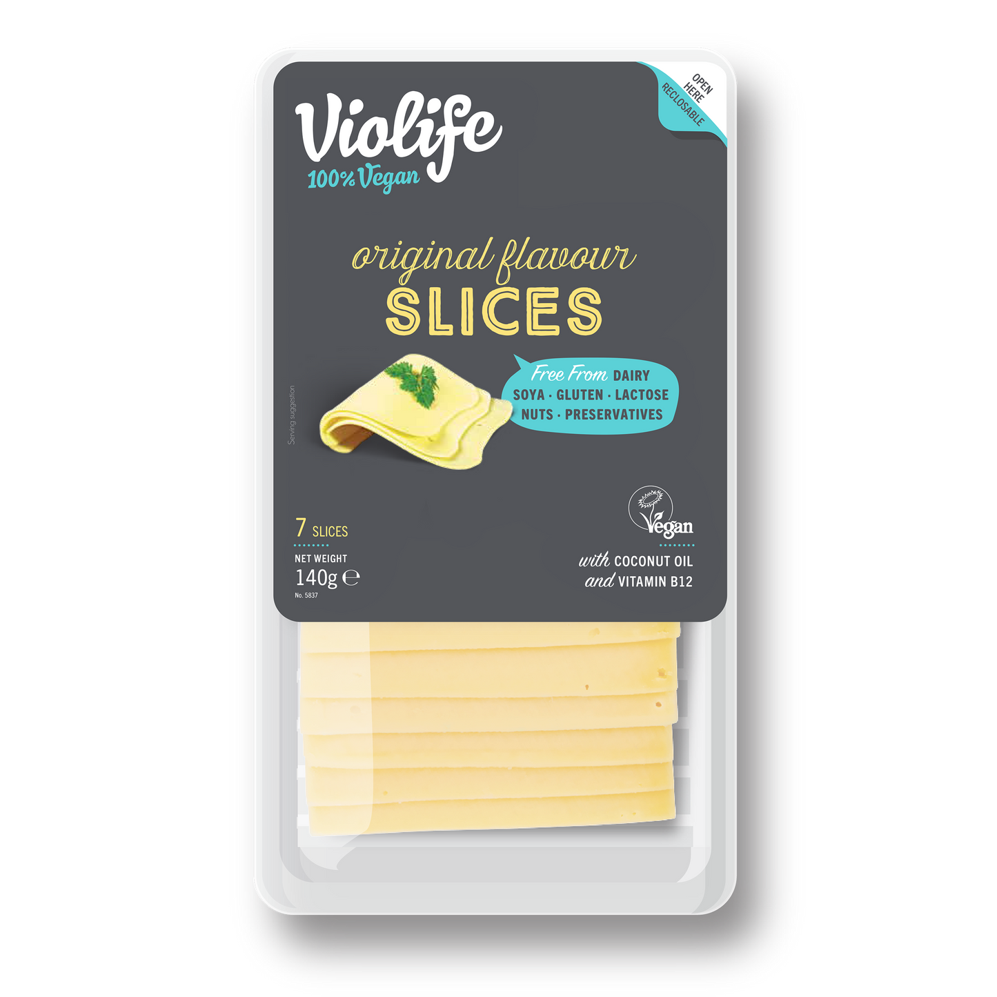 Violife - 140g Original Flavor Slices